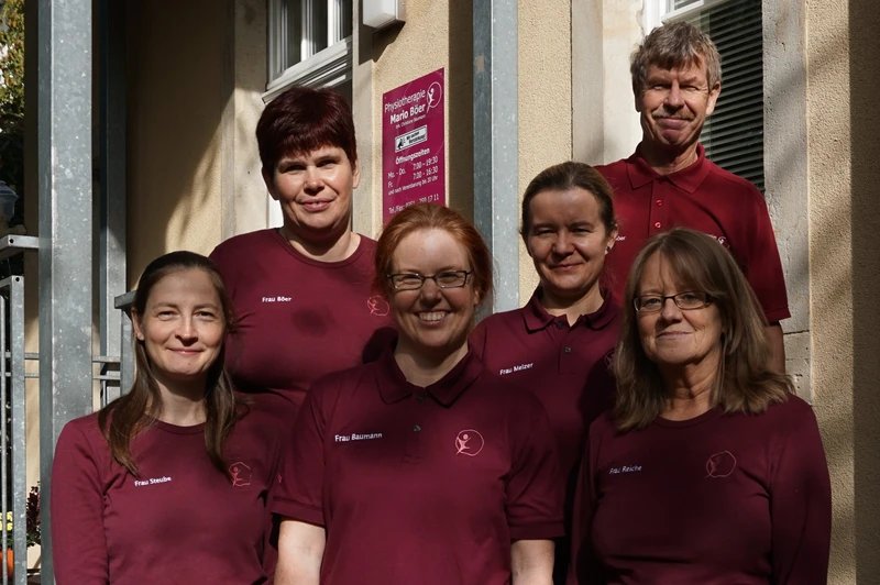 Das Team der Physiotherapie Böer in Dresden Laubegast