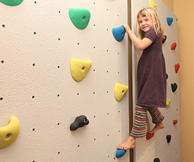 Foto: Physiotherapie Bör in Dresden Laubegast - Kletterwand