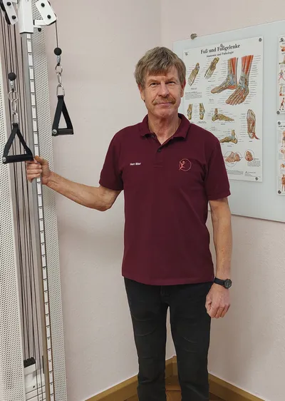 Herr Böer - Diplomsportlehrer und Physiotherapeut